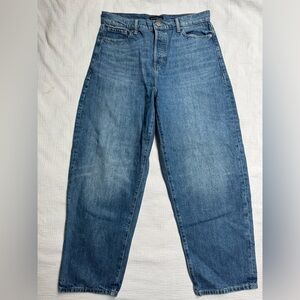 Banana Republic Ultra High Rise Barrel Leg Jean Size 29S